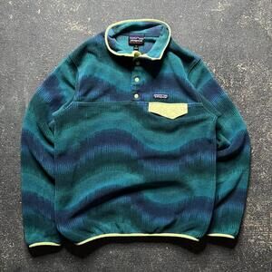 Patagonia Teal and Navy Synchilla
